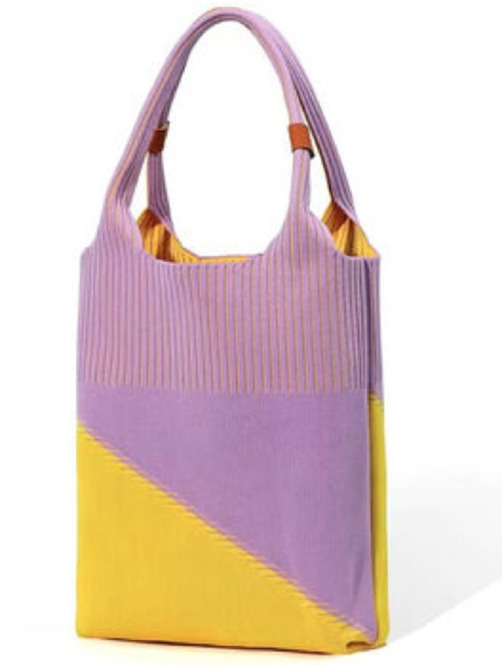 Pink Lemonade Shoulder Tote. Bright, playful, and color-forward.